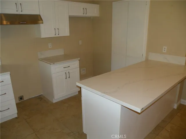 Remodeled kitchen with granite