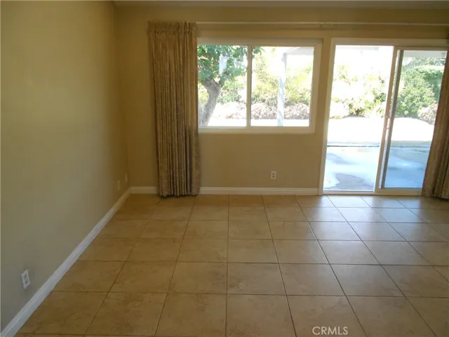 Family room/ dining room area