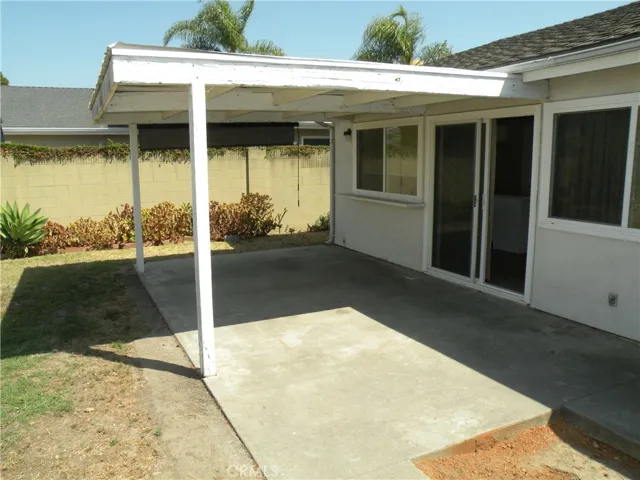 Rear yard