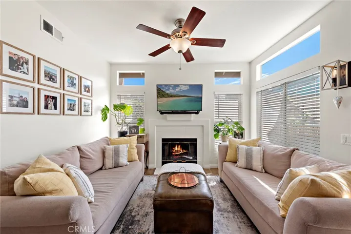 Family Room with wonderful light