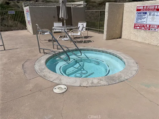 In ground spa