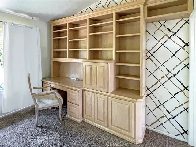Upstairs bedroom/office with bath.