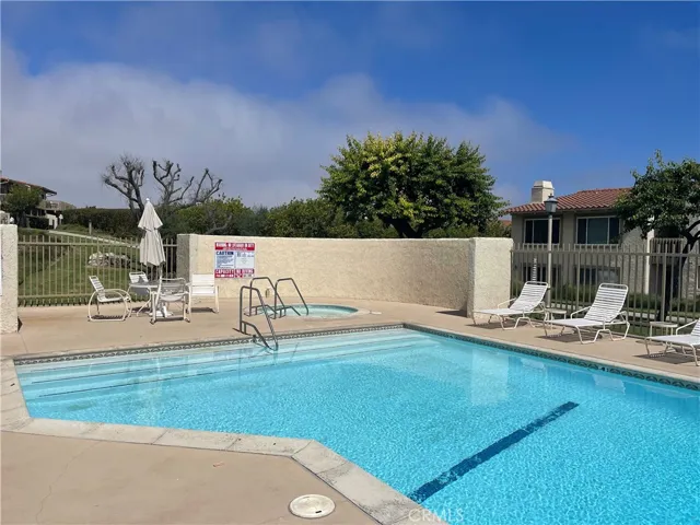 Serene pool, 1 minute walk from your primary bedroom patio.