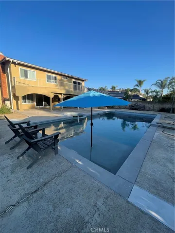 pool was recently redone with pebble tech