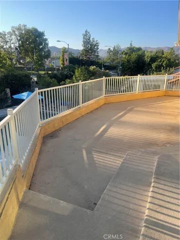 Sunset views from balcony