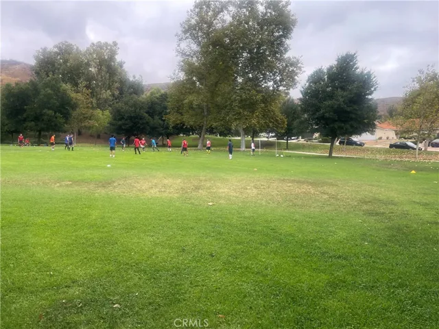 park across the street...soccer Sundays