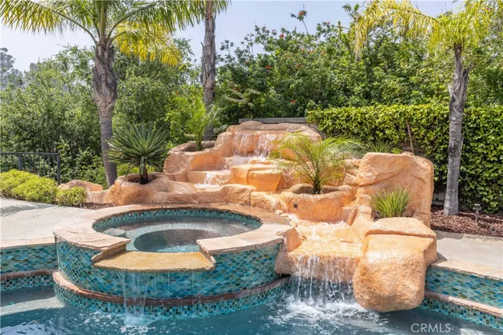 cascading waterfall