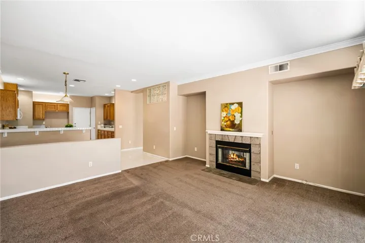 Family room view