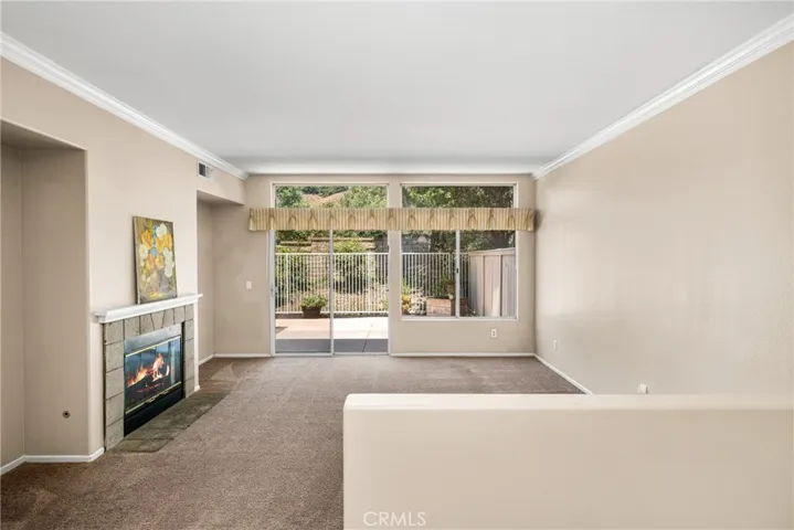 Family room view