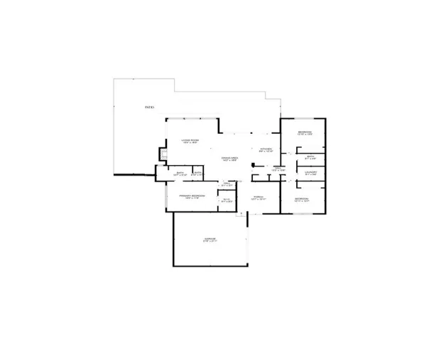 Floor Plan with likely
 measurements