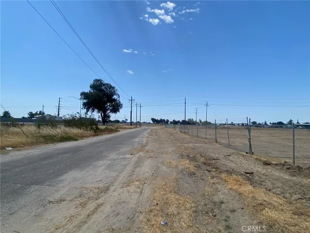 Property along fenceline on right