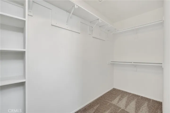 Huge walk in closet!
