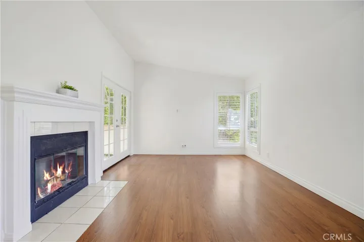 Plantation shutters throughout