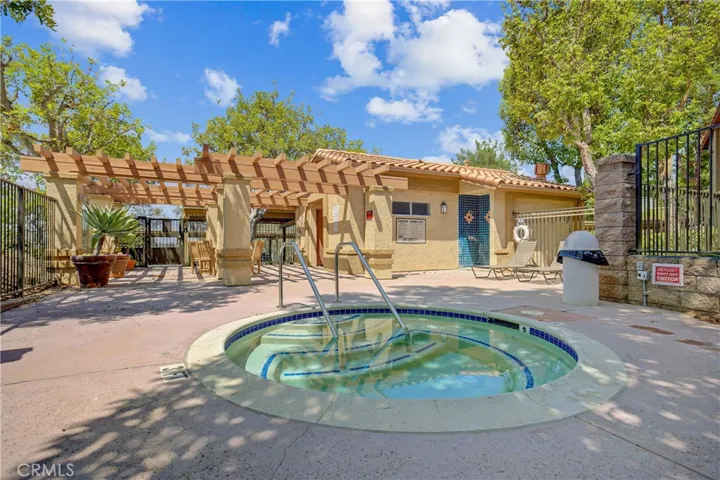 Hot Tub right outside of your unit