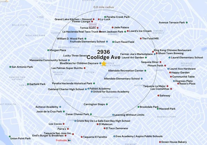 2936 Coolidge Ave, Oakland, California 94602