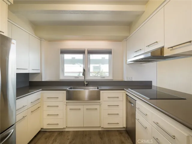 Remodeled kitchen