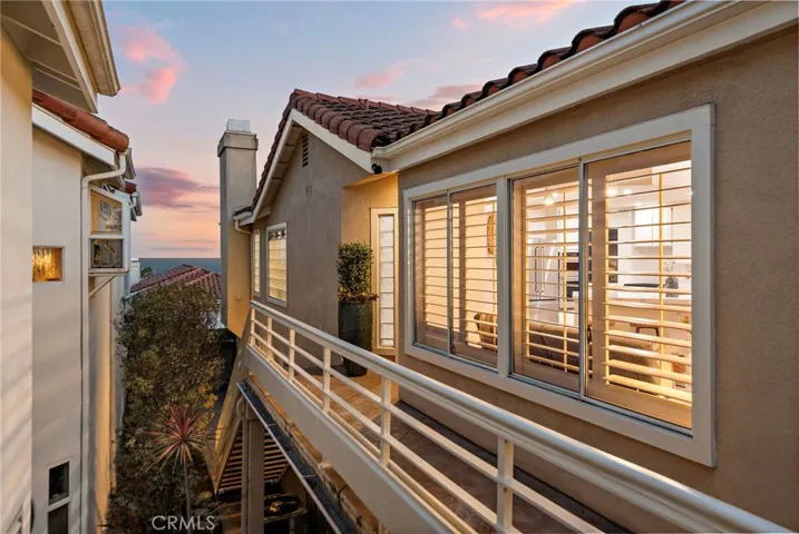 Ocean Views as you approach the Front Entry Door.