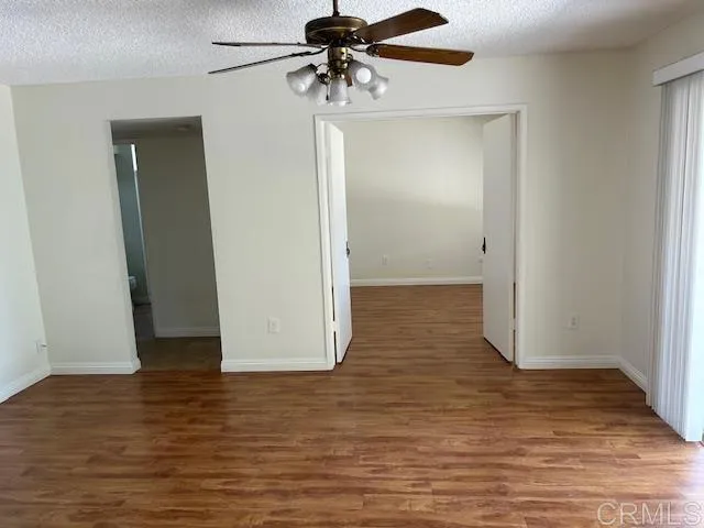 Dining room & entry to downstairs bedroom.