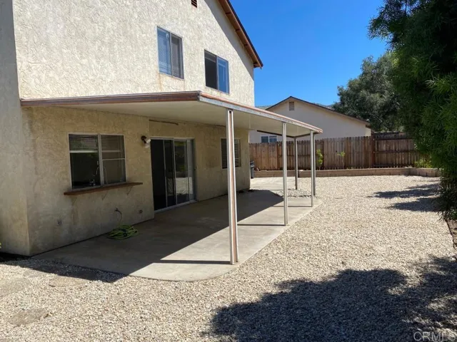 Patio area
