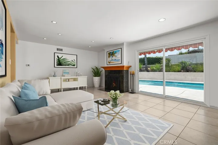 Living Room -Virtually Staged