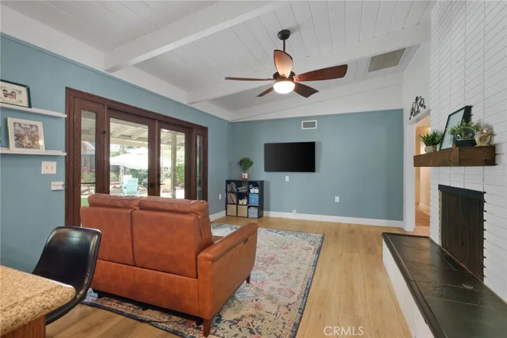 Family Room with Fireplace