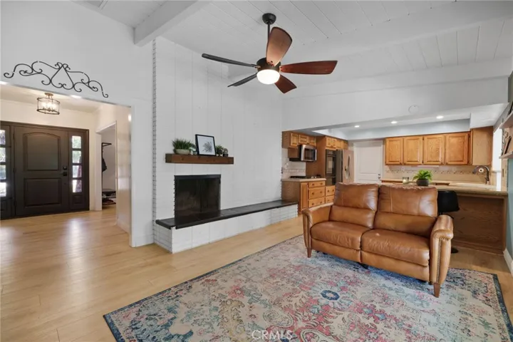 Family Room with Fireplace