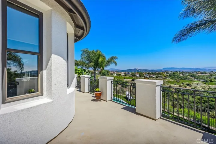 Primary Bedroom Balcony with View