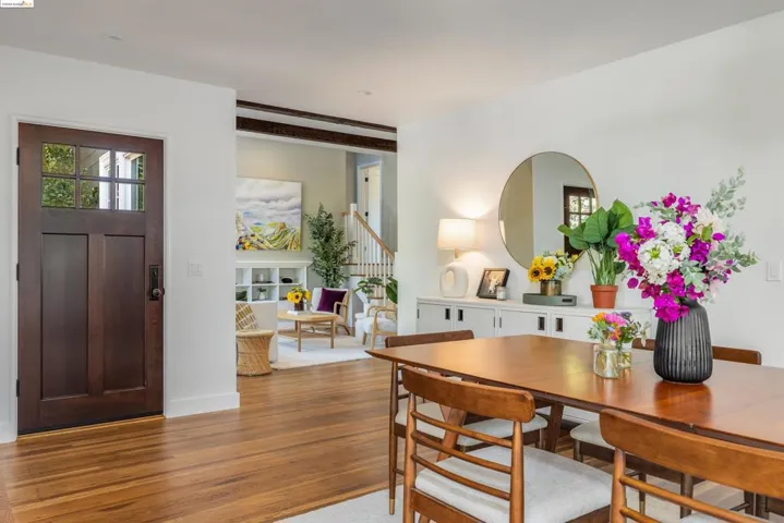 Front Entry and DIning Room