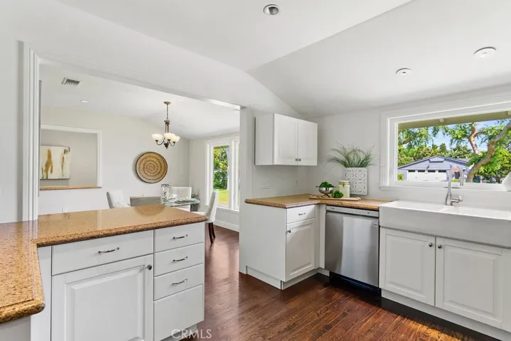 Kitchen and dining room