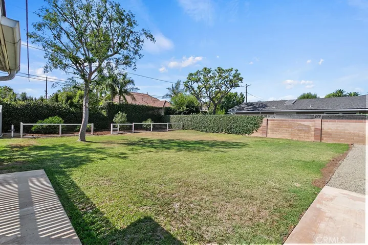 The huge backyard has so much potential - add a pool, ADU, addition to the house - there's room for just about anything