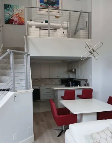 Dining, Kitchen & Loft view