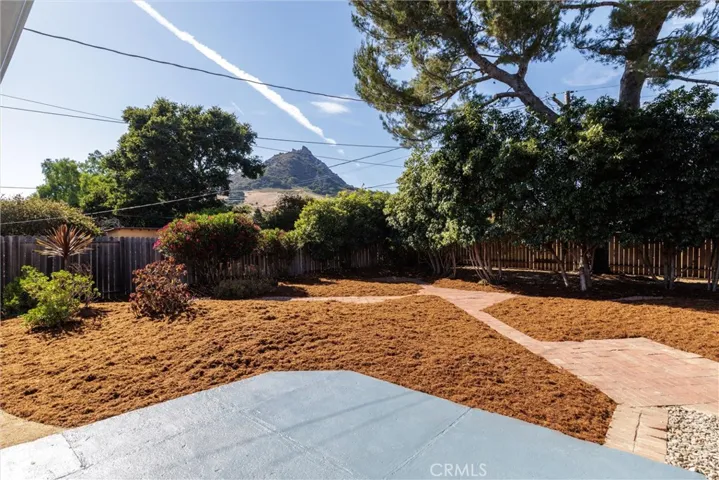 Oversized lot with views of Bishop Peak