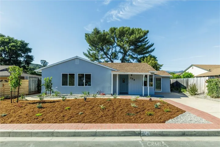 Professional installed landscape with drought-tolerant plantings