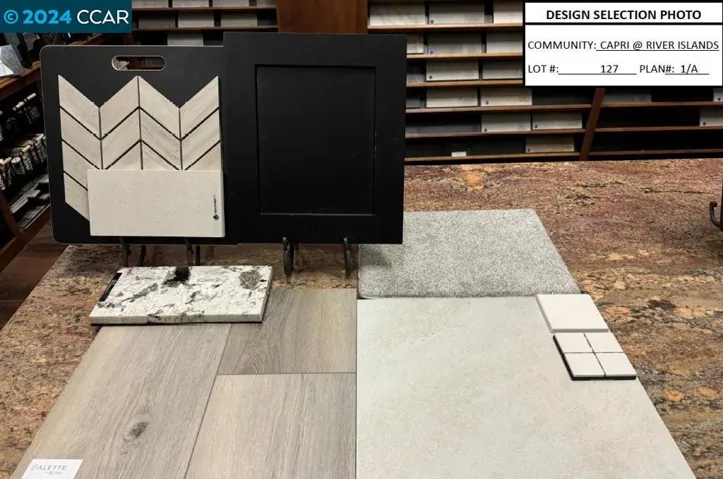 This home has a sophisticated color palate in rich gray/taupe tones as shown here