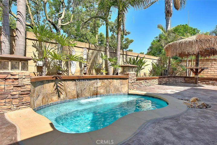 Waterfall feature