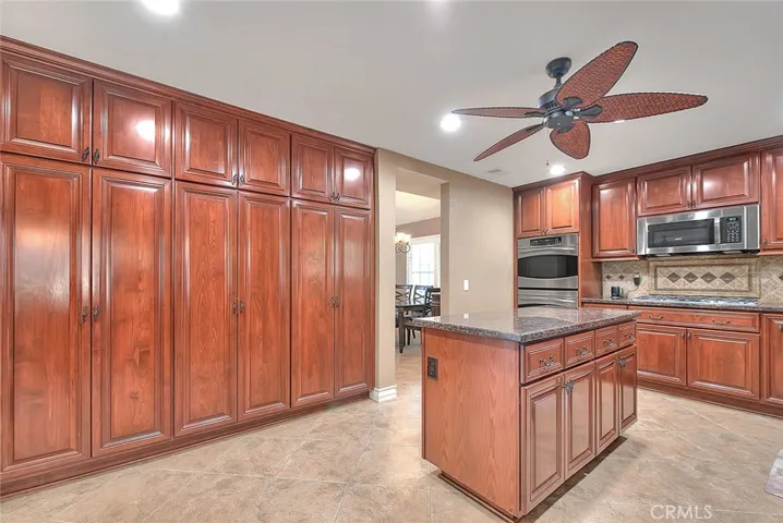 Center island, custom cabinets
