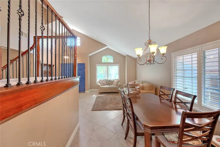 Dining to living room view