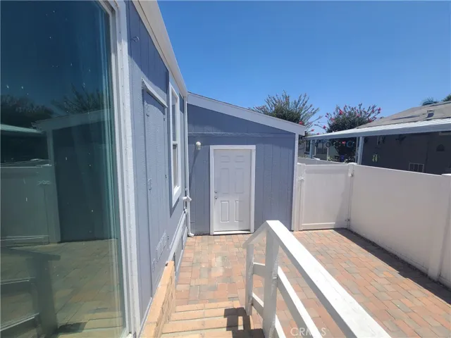 back side yard