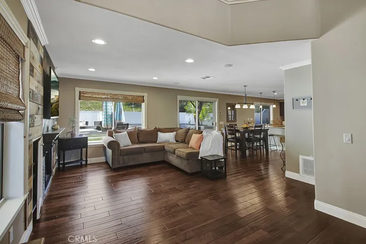 Entering through the front door