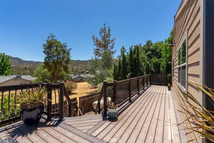 Wrap around deck