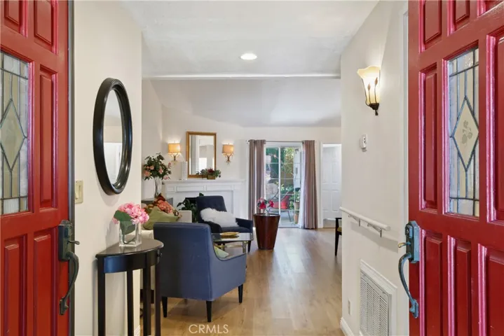 Double Door Entrance