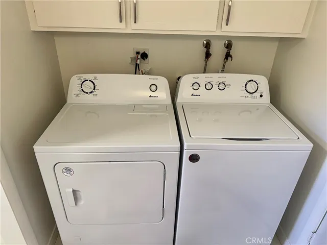 Brand new washer and dryer are included with the lease.