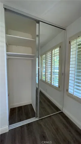 Closet in dining area