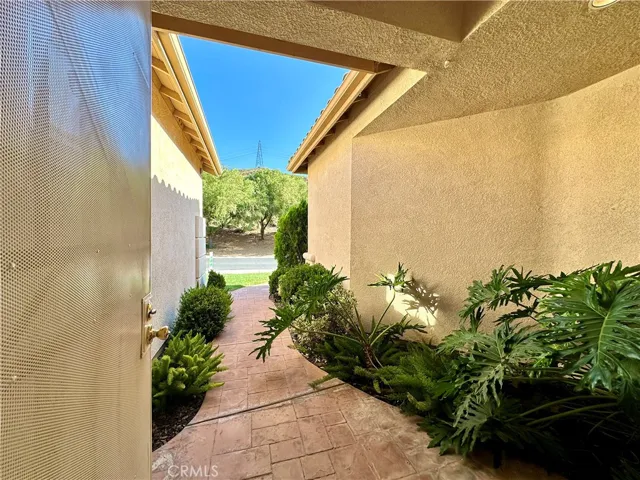 Looking out Front Door