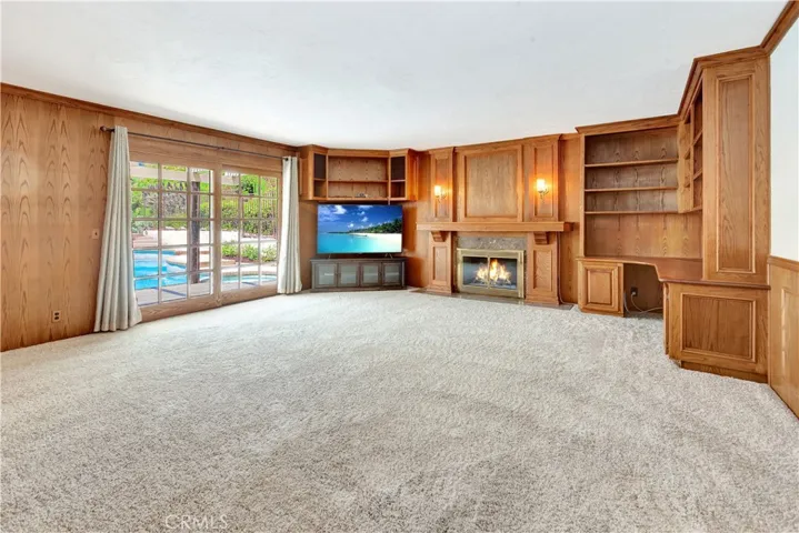 Family Room Adjacent to Kitchen