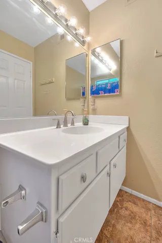 downstairs bath vanity