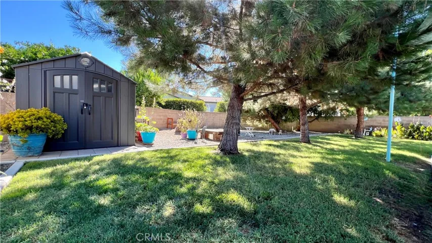 Park like rear yard.