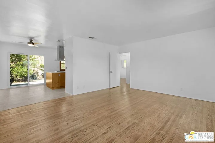 kitchen and LR