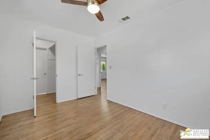 rear bedroom and closet