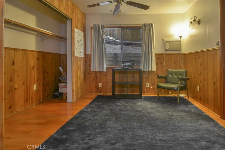 Bedroom 3 - adjacent to living room & work room